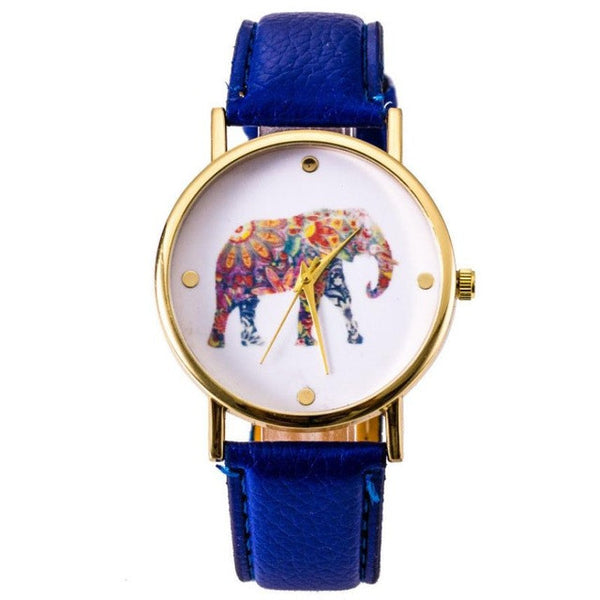 Elephant Watch Blue